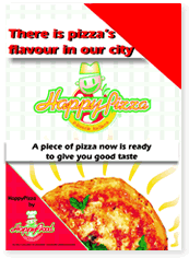 POSTER HAPPYPIZZA